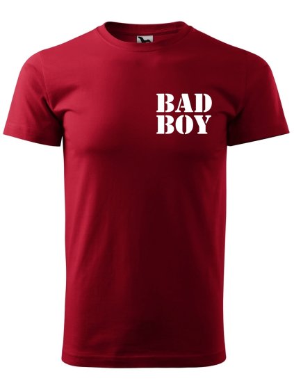 Pánské tričko s potiskem Bad boy