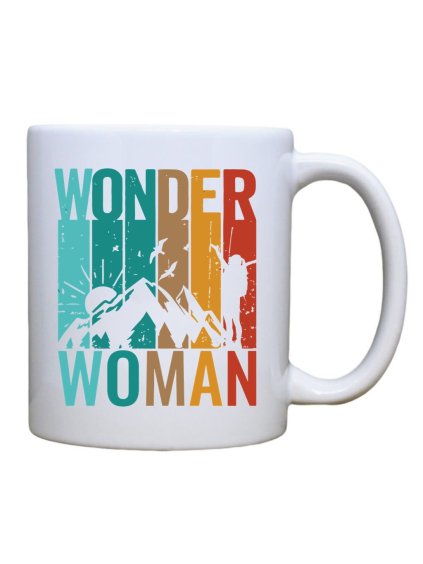 Keramický hrnek s potiskem Wonder woman