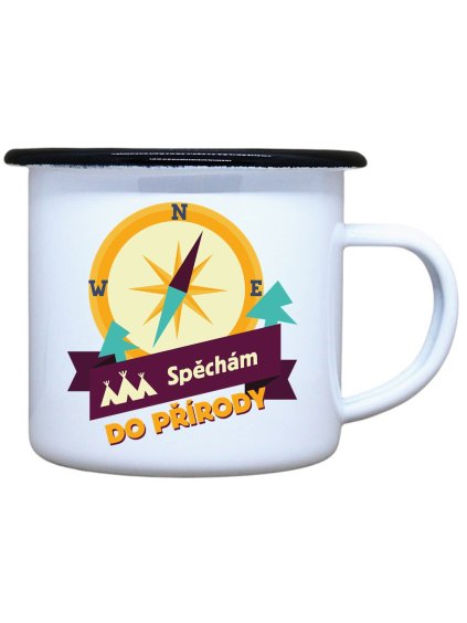 Plecháček s potiskem Spěchám do přírody