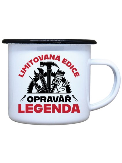 Plecháček s potiskem Edice opravář