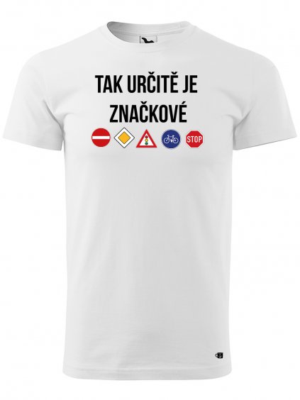 Pánské tričko s potiskem Značkové
