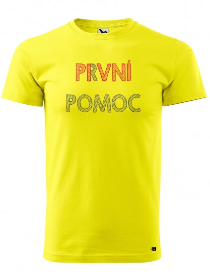 Pánské tričko s potiskem Pivní pomoc