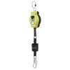 Zatahovací zachycovač pádu KRATOS SAFETY ocelové lano 10 m FA2040210