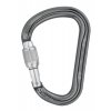 Petzl WILLIAM SCREW LOCK carabiner with screw safety