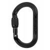 Petzl OXAN SCREW LOCK steel screw carabiner BLACK