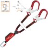 Lanyard CAMP Retexo Rewind Double 2 × 2148 120 - 180 cm 120-180cm 2x 2148