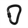 Carabiner HMS Singing Rock BORA / screw black