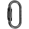 Rock Empire Steel carabiner O KL-2T Black