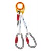 Petzl IGUANE 25 cm connecting device for helicopter evacuation from the ground
