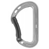 Petzl SPIRIT BENT gray carabiner - hollow lock