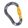 RIDGEGEAR RGK7 26mm aluminum screw carabiner with safety