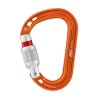 Petzl ROCHA SCREW LOCK ORANGE screw carabiner orange