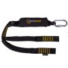 RIDGEGEAR RGL9 Elastic webbing rope and fall arrester with two legs