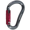Carabiner CAMP Atom 3Lock gun metal Metallic gray