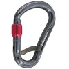 Carabiner CAMP Atom Belay Lock gun metal Metallic gray