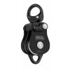 Petzl SPIN L2 double pulley with swivel hinge BLACK