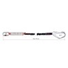 Lanyard CAMP Shock Absorber Rewind Single 2017 120 - 175 cm 120-175cm