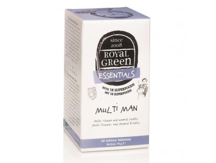 Royal Green Multivitamín pro muže 60 tablet