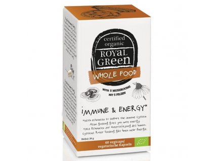 Royal Green bio Imunita a energie 60 kapslí