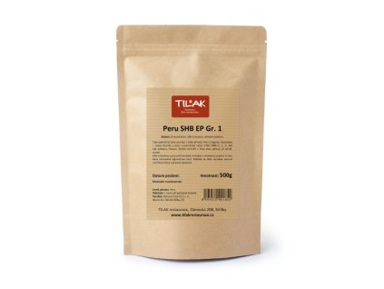 Káva Arabica Peru SHB EP Gr.1 500 g