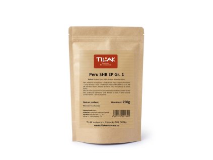 Káva Arabica Peru SHB EP Gr.1 250 g