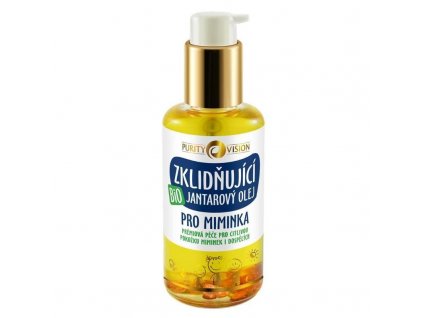 Purity Vision Bio Zklidňující Jantarový olej pro miminka 95 ml