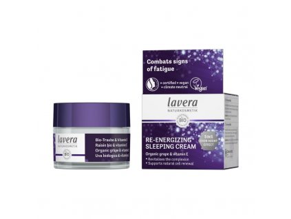 lavera Energetizující noční krém 50 ml