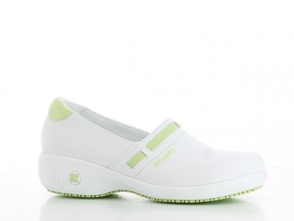 Elegantní pracovní obuv LUCIA - Světle zelená