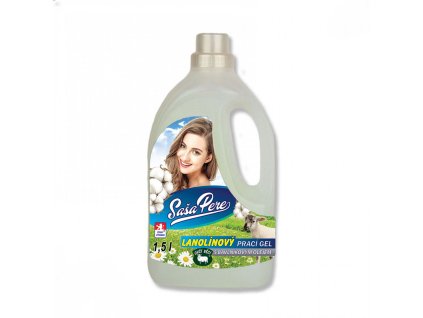 Lanolinový prací gel s bavlníkovým olejem – COTTON vůně, 1,5 l