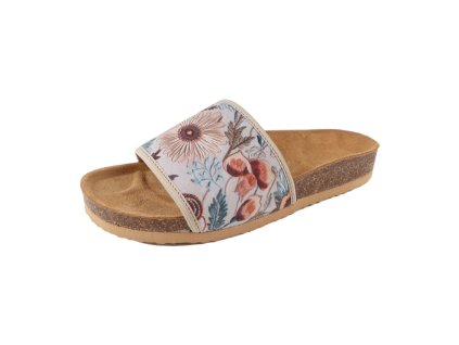 Barejky dámská korková obuv, přírodní materiál a styl, 126052