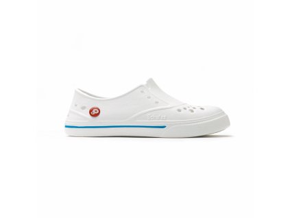 Obuv Schu'zz Sneaker'zz 0088 bílá potisk modrý pruh