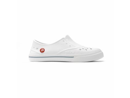 Obuv Schu'zz Sneaker'zz 0088 bílá potisk šedý pruh