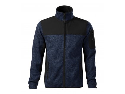 Softshellová bunda pánská Casual 550 knit blue
