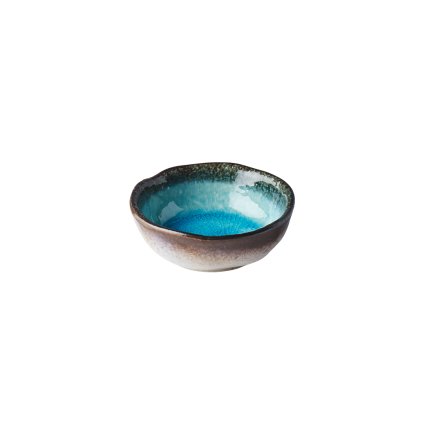 Miseczka na sos SKY BLUE 8,5 cm, 50 ml, nieregularny kształ, MIJ