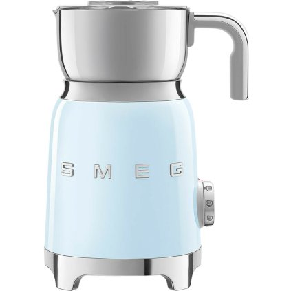 Spieniacz do mleka 50'S STYLE MFF11PBEU, niebieski pastelowy, Smeg