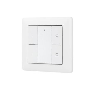 ZigBee Wandschalter Lux Miners SR-ZG9001K4-DIM2 | 2 Zonen | DC 3V Batterie