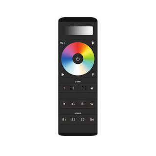 Touch RGB und RGBW-Funkfernbedienung Lux Miners SR-2858Z4 | 4 Zonen