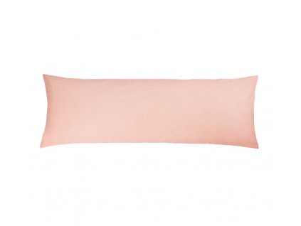 POVLAK na relaxační polštář lososová 45x120 cm se zipem
