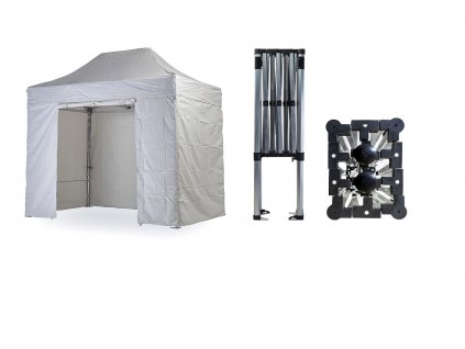 Nůžkový párty stan 2x3 m TENTino SMALL HEXAGON