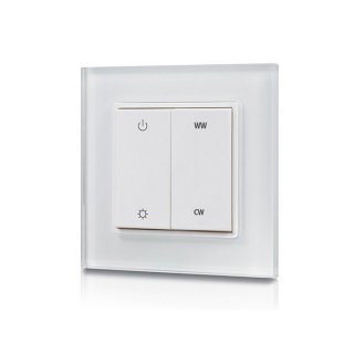 RF nástěnný CCT ovladač Lux Miners SR-2833K-CCT | 1 zóna | DC 3V baterie