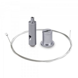 Závesná sada pre LED profily RD-1 | pozdĺžna | 1,5m lanko
