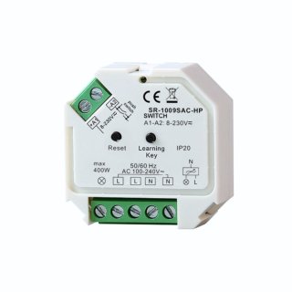 RF spínač 230V Lux Miners SR-1009SAC-HP-SWITCH | max 400W