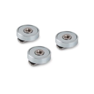 Magnetické úchytky pre LED profily KLUŚ NEO-ZM-PLUS-3 - 3ks