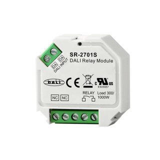 DALI spínač 230V AC a 12/24V DC Lux Miners SR-2701S | max 1000W