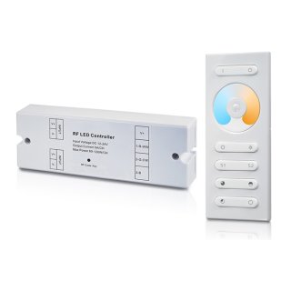 RF sada ovládania CCT pásikov Lux Miners SR-2839CCT KIT |2x5A | 1 zóna