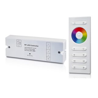 RF sada ovládania RGBW pásikov Lux Miners SR-2839W KIT | 4x5A | 1 zóna