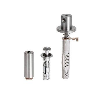 Závesná sada pre LED lišty PUSZ-ZM-1 | pozdĺžna | bez prútu | DC 12/24V