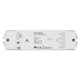 RF stmievač LED CCT, RGB, RGBW pásikov Lux Miners SR-1009FA | 4x5A