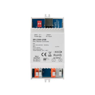 DALI-2 master centralna riadiaca jednotka Lux Miners SR-2300-USB