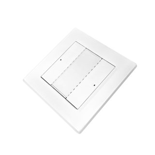 DALI-2 ovládač na stenu Lux Miners SR-2422K2-DA2-WSK | 2 tlačidlá